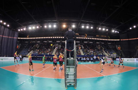Liga mistrů ve volejbale se bude i díky Libereckému kraji hrát v aréně